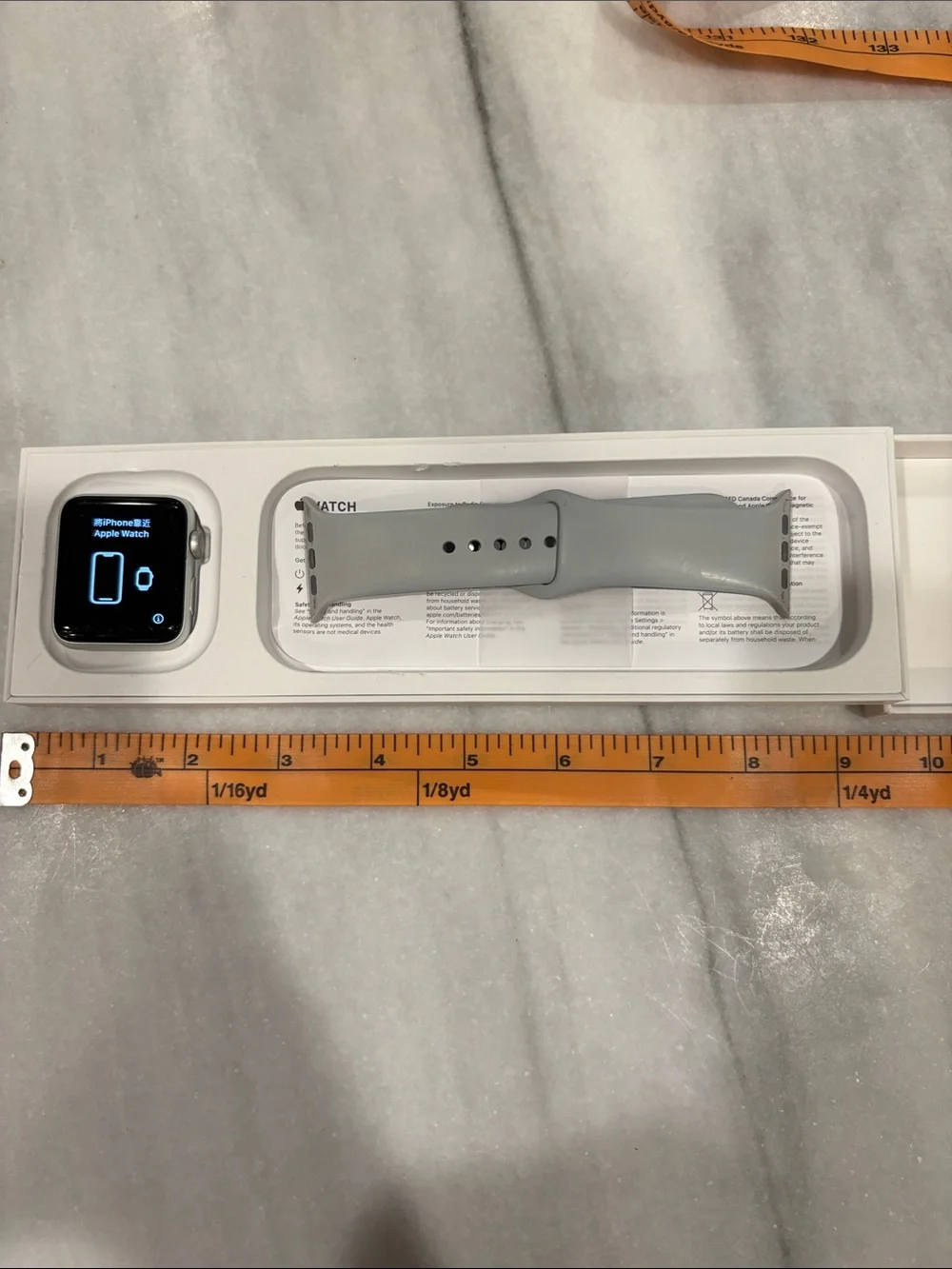 Apple watch featuring